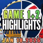 Golden State Warriors VS Washington Wizards Game 1st+2nd Highlights Jan 18,2025 NBA Season 2024-25
