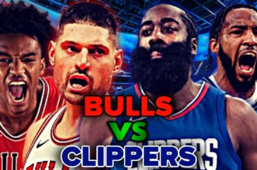 Chicago Bulls vs Los Angeles Clippers | NBA | Live Play By Play & Commentary