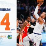 Jalen Brunson DOMINATES with 34 PTS against the Atlanta Hawks | January 20, 2025