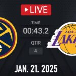 NBA LIVE! Los Angeles Lakers vs Denver Nuggets | January 21, 2025 | Nuggets vs Lakers NBA LIVE 2K25