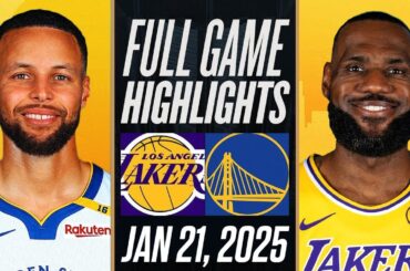WARRIORS vs LAKERS FULL GAME HIGHLIGHTS JANUARY 21, 2025 NBA FULL GAME HIGHLIGHTS TODAY 2K25