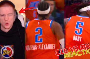 Reacting to Cavaliers vs Thunder (Rematch) Regular Season Game!