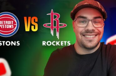 Detroit Pistons vs Houston Rockets Predictions | NBA Free Picks Today