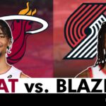 Heat vs. Trail Blazers Live Streaming Scoreboard, Play-By-Play, Highlights | NBA League Pass Stream