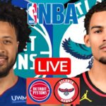 LIVE: DETROIT PISTONS vs ATLANTA HAWKS | NBA | PLAY BY PLAY | SCOREBOARD