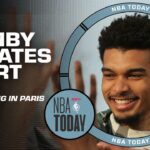 Victor Wembanyama donates hometown park court outside Paris 👏 | NBA Today