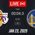 NBA LIVE! Los Angeles Lakers vs Golden State Warriors | January 23, 2025 Warriors vs LAL | 2K25