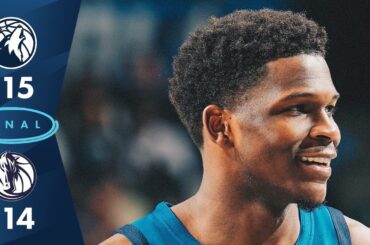 Minnesota Timberwolves Defeat Dallas Mavericks 115-114 | 01.22.25