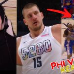 Reacting to Nuggets vs 76ers Regular Season Game!