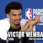Victor Wembanyama Practice Media Availability | 1.22.2025