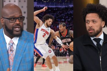 Cade Cunningham talks about his beef with Jalen Green on Inside the NBA