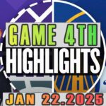 Sacramento Kings Vs Golden State Warriors Game 4th Highlights Jan 22,2025 NBA Season 2024-25