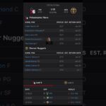 Denver Nuggets VS Philadelphia 76ers :Free NBA Betting Info For 1/21/25