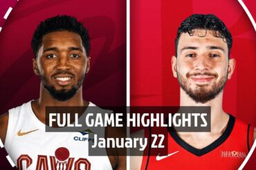 Cleveland Cavaliers vs Houston Rockets | Full Game Highlights | 22 January 2025