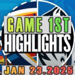 Oklahoma City Thunder Vs Dallas Mavericks Game 1st Highlights Jan 23,2025 NBA Season 2024-25