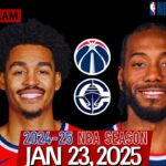 Washington Wizards vs Los Angeles Clippers NBA Live Stream (Play-By-Play & Scoreboard)