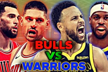 Chicago Bulls vs Golden State Warriors | NBA | Live Play By Play & Commentary