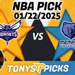 Charlotte Hornets vs. Memphis Grizzlies Pick 1/22/25 NBA Pick Prediction