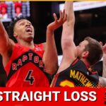Slow start plagues Atlanta Hawks in third straight loss; Jalen Johnson injury; Toronto Raptors
