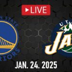 NBA LIVE! Golden State Warriors vs Utah Jazz | January 24, 2025 | Jazz vs Warriors LIVE NBA 2K25
