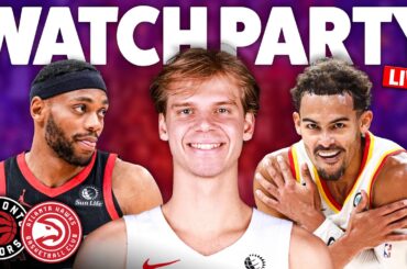 Raptors vs Hawks LIVE Watch Along | Can Toronto Keep The Winning Run Going? 👀🏀