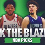 Back the Trail Blazers as Underdogs vs LaMelo Ball & Hornets | Friday NBA Best Bets | Buckets