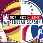 Cleveland Cavaliers vs Philadelphia 76ers | NBA Live Scoreboard Today 2025