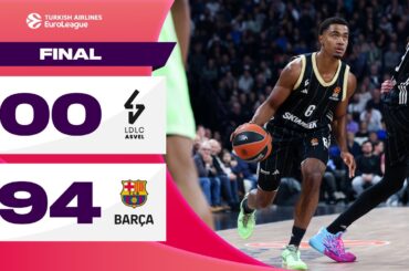 FRENCH DEFENSE Stops COMEBACK | LDLC Asvel – FC Barcelona | BASKETBALL HIGHLIGHTS R23 2024-25