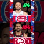 Detroit Pistons BEAT Atlanta Hawks #nba #detriot #pistons #atl #atlanta #hawks #basketball #art #rap