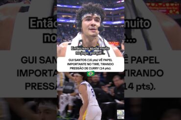Gui Santos jogou muito contra os Kings! #shorts #nba