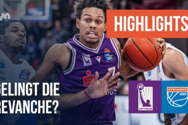 Highlights: BG Göttingen - Syntainics MBC (Saison 2024/25) | easyCredit Basketball Bundesliga