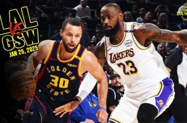Los Angeles Lakers Full Team Highlights vs Warriors | Jan 25, 2025 | FreeDawkins