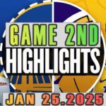 Golden State Warriors Vs Los Angeles Lakers Game 2nd Highlights Jan 25,2025 NBA Season 2024-25