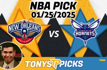 New Orleans Pelicans vs. Charlotte Hornets Pick 1/25/25 NBA Pick Prediction