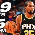 Kevin Durant's 29-PT Performance vs Wizards | January 25, 2025