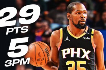 Kevin Durant's 29-PT Performance vs Wizards | January 25, 2025