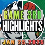Dallas Mavericks VS Boston Celtics  Game 3rd Highlights Jan 25,2025 NBA Season 2024-25