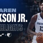 Jaren Jackson Jr. Highlights vs  Utah Jazz
