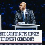Vince Carter's Full Nets Jersey Retirement Ceremony