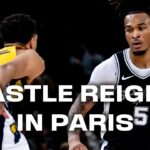 Stephon Castle's 17 points Highlights in NBA Paris Game