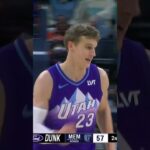 well when you give the finnisher a wide open lane,,, #nba #utahjazz #laurimarkkanen