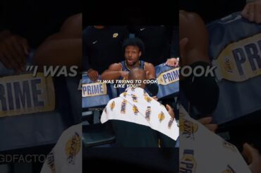 Bronny trying to be like his dad 😂