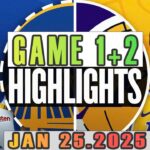 Golden State Warriors Vs Los Angeles Lakers Game 1st+2nd Highlights Jan 25,2025 NBA Season 2024-25