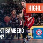 Highlights: FC Bayern München Basketball - Bamberg Baskets (Saison 2024/25) | easycredit BBL