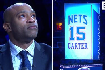 Vince Carter's Nets No. 15 Jersey Retirement Ceremony - Full Speech