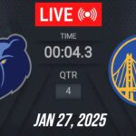 NBA LIVE! Memphis Grizzlies vs Golden State Warriors | January 27, 2025 Warriors vs Grizzlies | 2K25