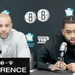 Jordi Fernández and D'Angelo Russell Postgame Press Conferences vs Knicks