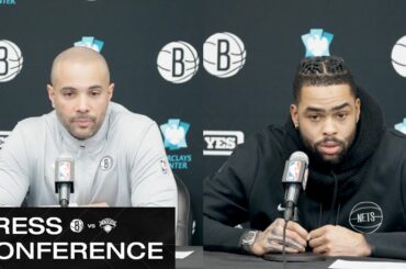 Jordi Fernández and D'Angelo Russell Postgame Press Conferences vs Knicks