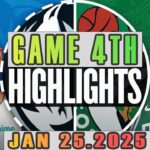 Dallas Mavericks VS Boston Celtics  Game 4th Highlights Jan 25,2025 NBA Season 2024-25