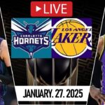 NBA LIVE! Los Angeles Lakers vs Charlotte Hornets | January 27, 2025 | Hornets vs Lakers NBA LIVE 2K